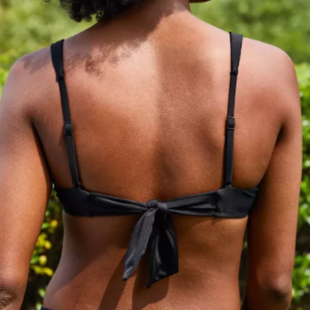 Aerie Tie Back Scoop Bikini Top